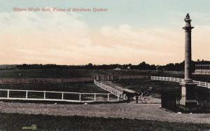 Where Wolfe Died - Plains of Abraham QC, Quebec, Canada - DB