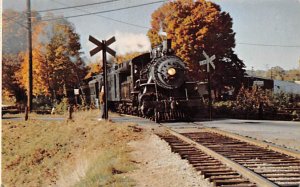 Steam Train And Riverboat Valley  Essex CT 