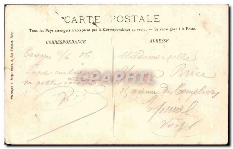 Saint Benedict of valve Old Postcard The channel and the door of the & # 39en...