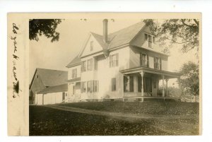 NH - Hinsdale. The Dodge Residence, 1909    RPPC