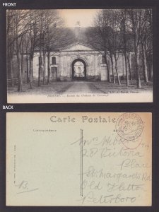 GREAT BRITAIN 1916, Censored fieldpost card, Frevent France, WWI