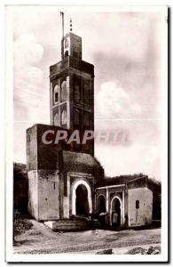 Old Postcard Morocco Meknes Mosque of Sidi San