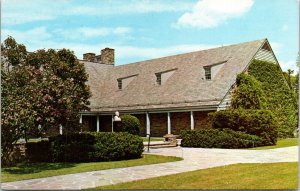 Franklin D Roosevelt Library Museum Hyde Park NY New York Postcard VTG UNP  