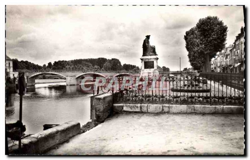 Postcard Modern Square Chinon Rabelais