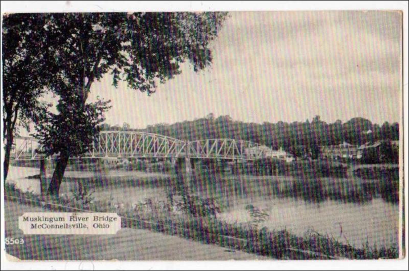 Muskingum River Bridge, McConnellsville OH