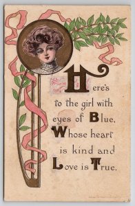 Edwardian Woman American Beauty The Girl With the Kind Heart Postcard T29