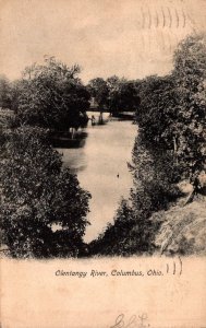 Ohio Columbus Scene On Olentangy River 1907