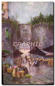 Postcard Old Napoli Porta Capuana