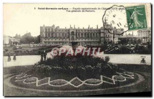 Old Postcard Saint Germain en Laye Northern Facade du Chateau General view of...