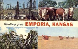 Greetings From - Emporia, Kansas KS  