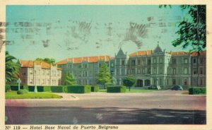 Argentina Hotel Base Naval de Puerto Belgrano Buenos Aires Postcard 07.37