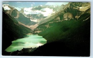 Lake Louise in the Canadian Rockies ALBERTA Canada Postcard