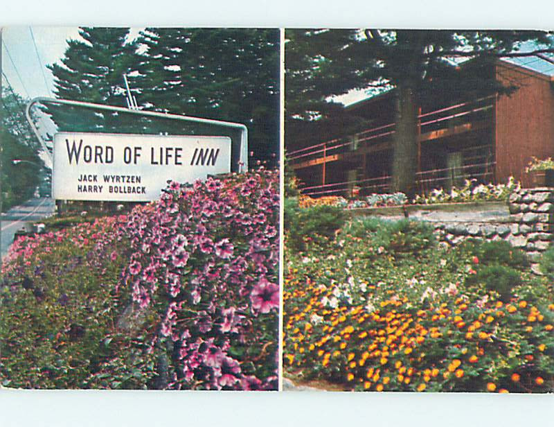 Pre1980 WORD OF LIFE INN Schroon Lake New York NY L2177 United