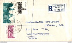 RSA South Africa Cover Johannesburg  to Johannesburg