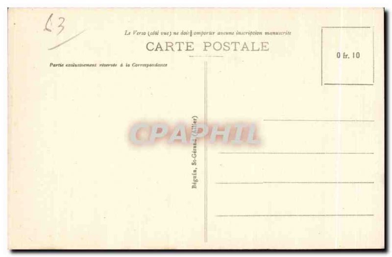 Old Postcard CHATELGUYON - C Church and Calvary Views on the Old Chatelguyon