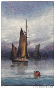 TUCK 9890 , Sea & Sky , sailing vessels , 00-10s