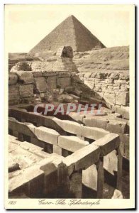 Postcard Ancient Egypt Egypt Cairo The Shinxtemple