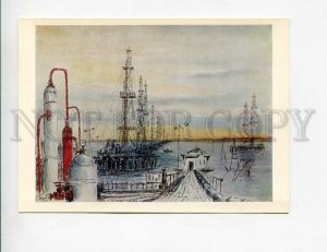 3118899 Azerbaijan BAKU Bakou in Sea by BULANOV PETROLIUM Old