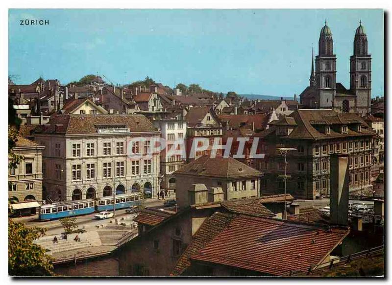 Postcard Modern Zuerich