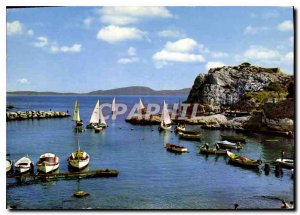 Modern Postcard The Blue Calanque Niolon Approval Voillers in evolution over ...