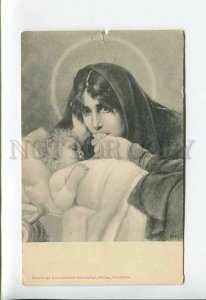 3176456 MADONNA Jesus by KAULBACH vintage PC