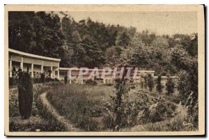 Postcard Old Sanatorium Mardor S and L A corner of the Rose Garden