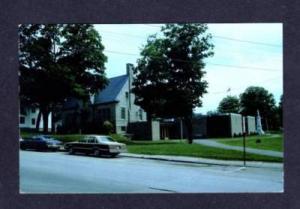 ME Cary Public City Library HOULTON MAINE POSTCARD