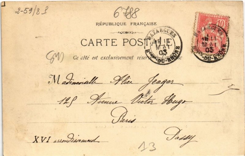 CPA MARSEILLE - La Place Castellane (988607)