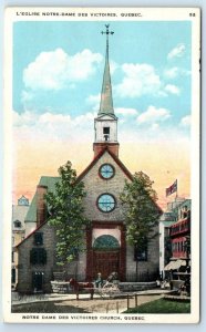 L'Eglise Notre-Dame des Victories QUEBEC CANADA Postcard