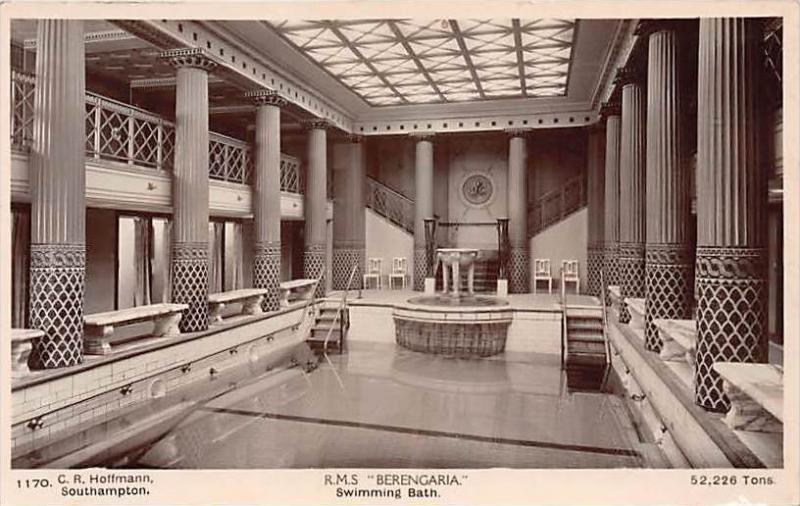 R.M.S. Berengaria, Swimming Bath Interior