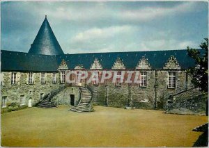 Modern Postcard Chateau Pontivy (Morbihan) Logis lordly perro with the sixtee...