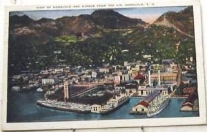 A1297   HONOLULU,  HI.    POSTCARD,  HARBOR