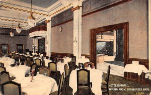 Hotel Kimball Dining Room - Springfield, Massachusetts MA