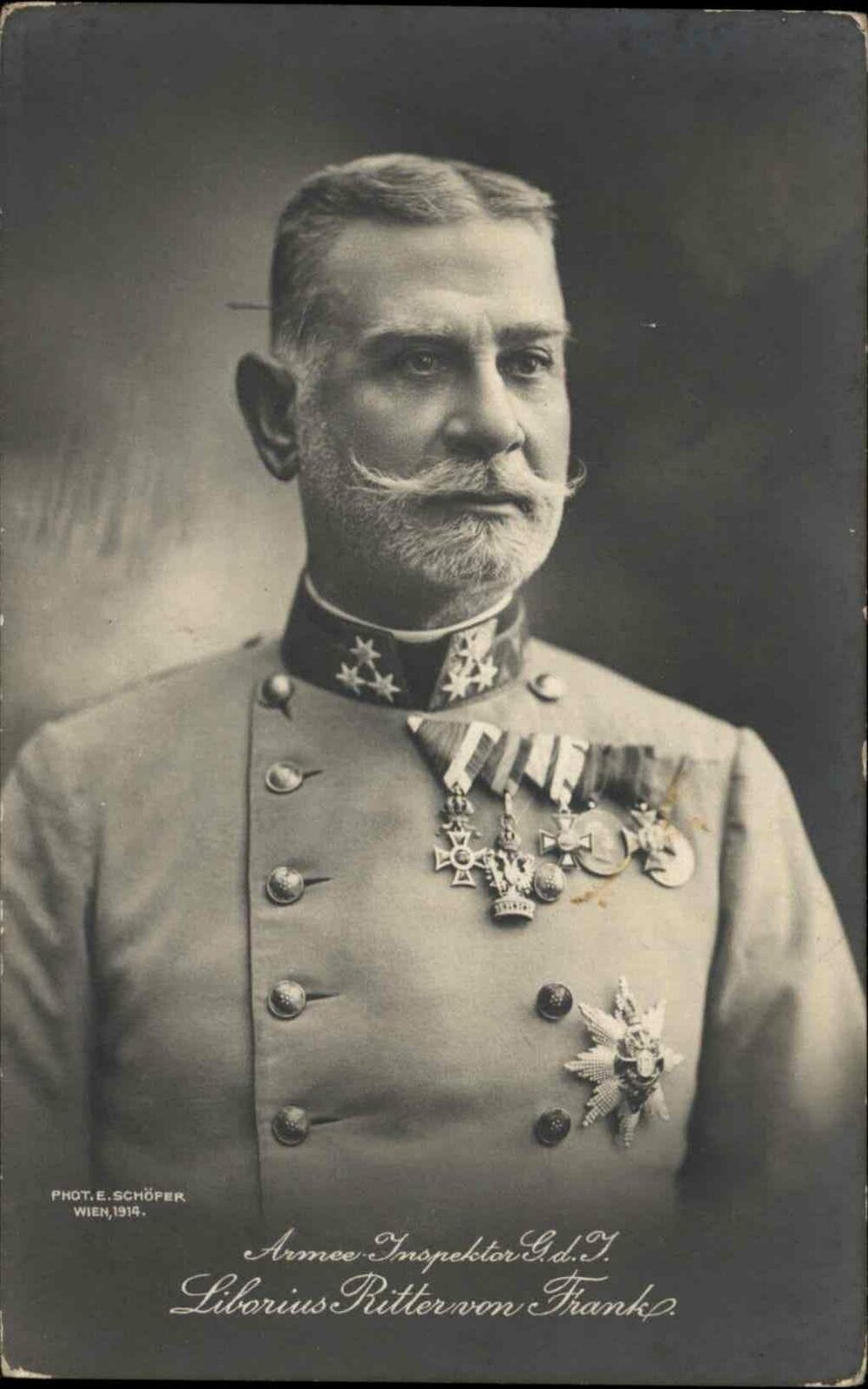Liborius Ritter von Frank WWI General Austro Hungarian Medals Uniform ...
