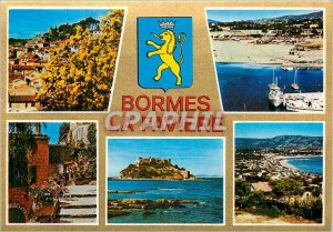 Postcard Modern Riviera Var Remembrance Bormes La Faviere