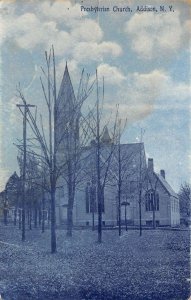 Addison New York Presbyterian Church Vintage Postcard AA66326