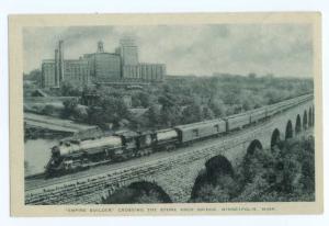W/B Empire Builder on Stone Arch Bridge Minneapolis MN GN RR