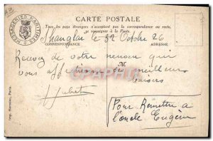 Old Postcard Illustrator Gervese Sketch d & # 39escale couriers Maritime Port...