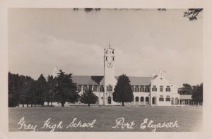 Grey High School Port Elizabeth South Africa Old RPC Postcard