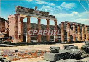 Modern Postcard Rhodes The Acropolis of Lindos