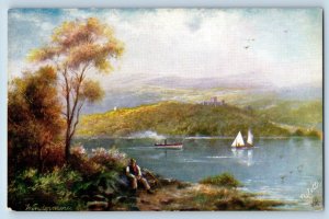 Windermere England Postcard Picturesque English Lakes c1910 Oilette Tuck Art
