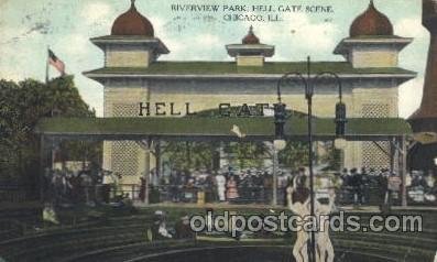 River View Park, Chicago, Il, Illinois, USA Chicago Carnival Parade 1909 inte...