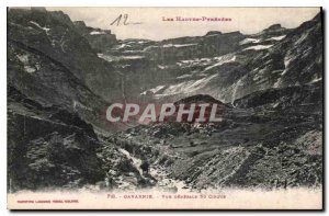 Old Postcard The High Pyrenees Gavarnie Cirque General view