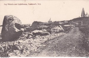 Fog Whistle and Lighthouse, Yarmouth, Nova Scotia, Canada, 00-10s
