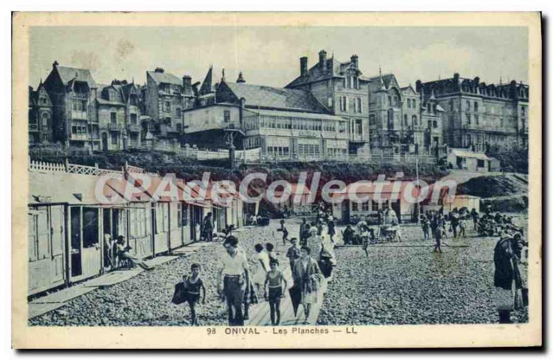 Old Postcard Onival The Boardwalk