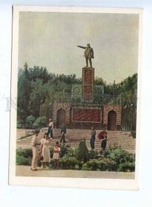 200828 Turkmenistan Ashgabat Lenin monument old postcard