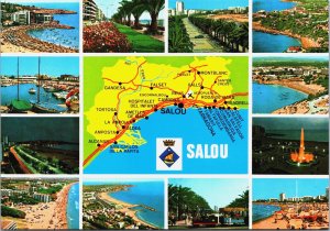 Spain Salou Vintage Postcard BS.25