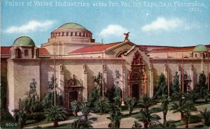 Expos San Francisco 1915 Panama Pacific International Expo Palace Of Varied I...