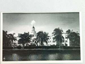 Vintage Postcard St. Francis Hospital Miami Beach FL Florida Nikko I Sightseeing