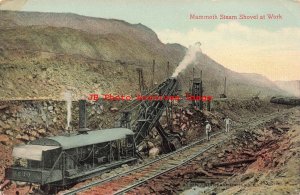 Panama, Canal, Mammoth Steam Shovel at Work, Underwood No 143-2